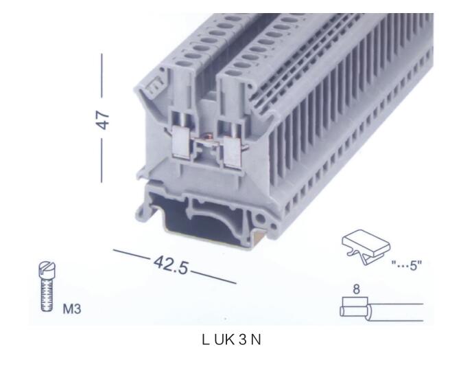 F01通用型接地端子（L UK）系列