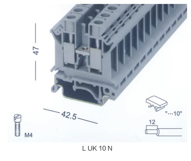 F01通用型接地端子（L UK）系列